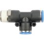 Pu Hose Fitting Tee 12MM X 12MM X 1/2M