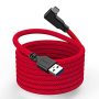 Link Cable For Oculus Quest 2 16FT/5M Nylon Braided Headset Cable For Oculus Quest 1 / Quest 2 Fast Charging And Data Transmission Cord