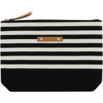 Clicks Canvas Bikini Bag Black & White