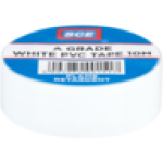 SCE Insulation Tape White 10M