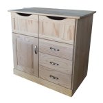 2 Drawer Lattice Compactum Raw
