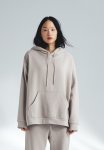 Hooded Top - Beige
