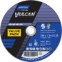 Cutting Disc 230X1.9X22 2MM Vulcan 3 Pieces