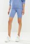 Missguided Women's Longline Knitted Shorts Co Ord - Blue