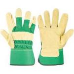 Pigsplit Leather Rigger Gloves 2"CUFFS Size 10