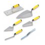 6PIECE Masonry Hand Tool Set Concrete Trowel Kit With Brick Pointing Trowel
