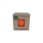 Candle Ball Orange 10CM
