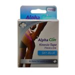 Alpha Clin Kinesio Tape 75X5M Blue