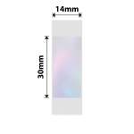 NB643 - - D11 D101 D110 H1S - 14X30MM - 195 Transparent Colourful Blue Labels