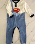 Woolworths White Superman Onesie 12 18M