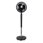 Aero Max 55W Adjustable Floor Fan - Black White - White