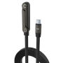 USB C Charging Cable With Foldable Phone Stand 240W Type C Cable 1.5M