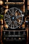 20 Inch Bmw Fitment 5 112 Pcd Black Machine Faced Alloy Rims