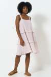 Relaxed Tiered Dress - 18 Pale Pink