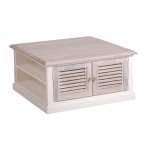 Shutter Drawer Wooden Coffee Table