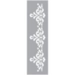Stencil Fountain Lace