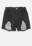 PoP Candy Denim Shorts-charcoal Black