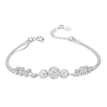 Bracelet For Women Sister Gifts For Women Adjustable Bangle Wedding Jewelry
