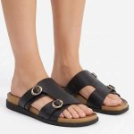 Geraldine Sandal - Black - 8