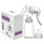 Easy-use Manual Breast Pump For Moms - Painless High Suction With Adjustable Pressure & Slow Flow Nipple For Comfortable Feeding