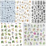 Nail Art Stickers - Self-adhesive Love Is In The Air