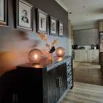 Global Round Table Lamp - Opal