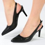 Madison Plain Stiletto - Black - 8
