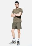 Drymove Sports Top - Dark Khaki Green