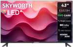 Google 43E5520H Skyworth 43" 2K LED Tv 1920 X 1080 Resolution HDMI USB Bluethooth
