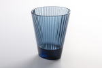 - Oval Glasses Set Of 4 Available In 5 Colours - Dark Blue