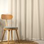 Capri Taped Sheer Curtain - Natural - 270X218CM