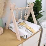 Changing Mat Cover Giraffe Leaf