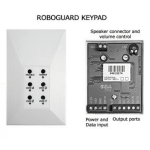 Roboguard Keypad 4 Zone Fixed Interface