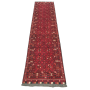 Rugs & Decor / Beautiful Handmade Woolen Turkmen Runner Rug- 283 X 75CM