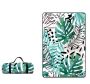 Water Resistant Picnic Blanket 148X200CM Foldable Beach Mat - Tropical Jungle