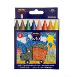 Rolfes Wax Crayons Large 8S