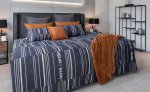Pierre Cardin Le Intro Block Stroke Duvet Cover Set