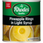 Rhodes Pineapple Rings In Light Syrup 440G