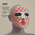 Vented LED Silicone Facial Mask