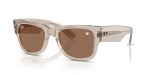 - Mega Wayfarer - Transparent Light Brown light Violet - Size 51