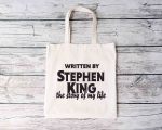 Written By Stephen King Tote Bag