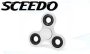 Esquire Sceedo Fidget Spinner- White No Packaging No Warranty