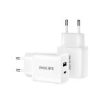 Philips USB Wall Charger 2 Port PD20W Q