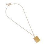 Goldair Gold Plated Affirmation Necklace