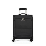 Travelite Flash 54CM Cabin Trolley Soft Shell Tsa Lock Spinner Wheels
