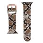 42/44MM Replacement Silicone Snake Skin Printed Strap For Apple Watch