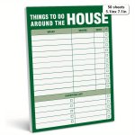 Premium B6 To-do Notepad - 50 Sheets 100GSM Thick Paper 18.03X12.95CM Tear-off Daily Planner For Home Office & School - Essentia