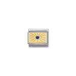 Composable Classic Link Gold With Eye Blue