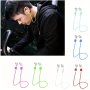 Magnetic Anti-lost Silicone Earphone Rope Holder Cable For Airpods Wireless Headphone Neck Strap Cord String