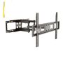 Black Full Motion 37-80 Wall Mount +led Strip